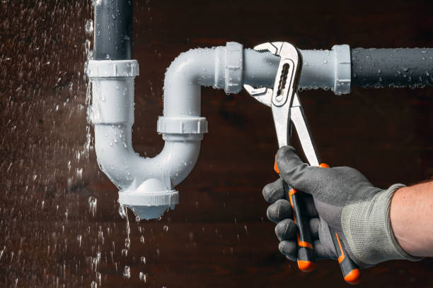 Professional Drain Cleaning technician working in Crescent, IA